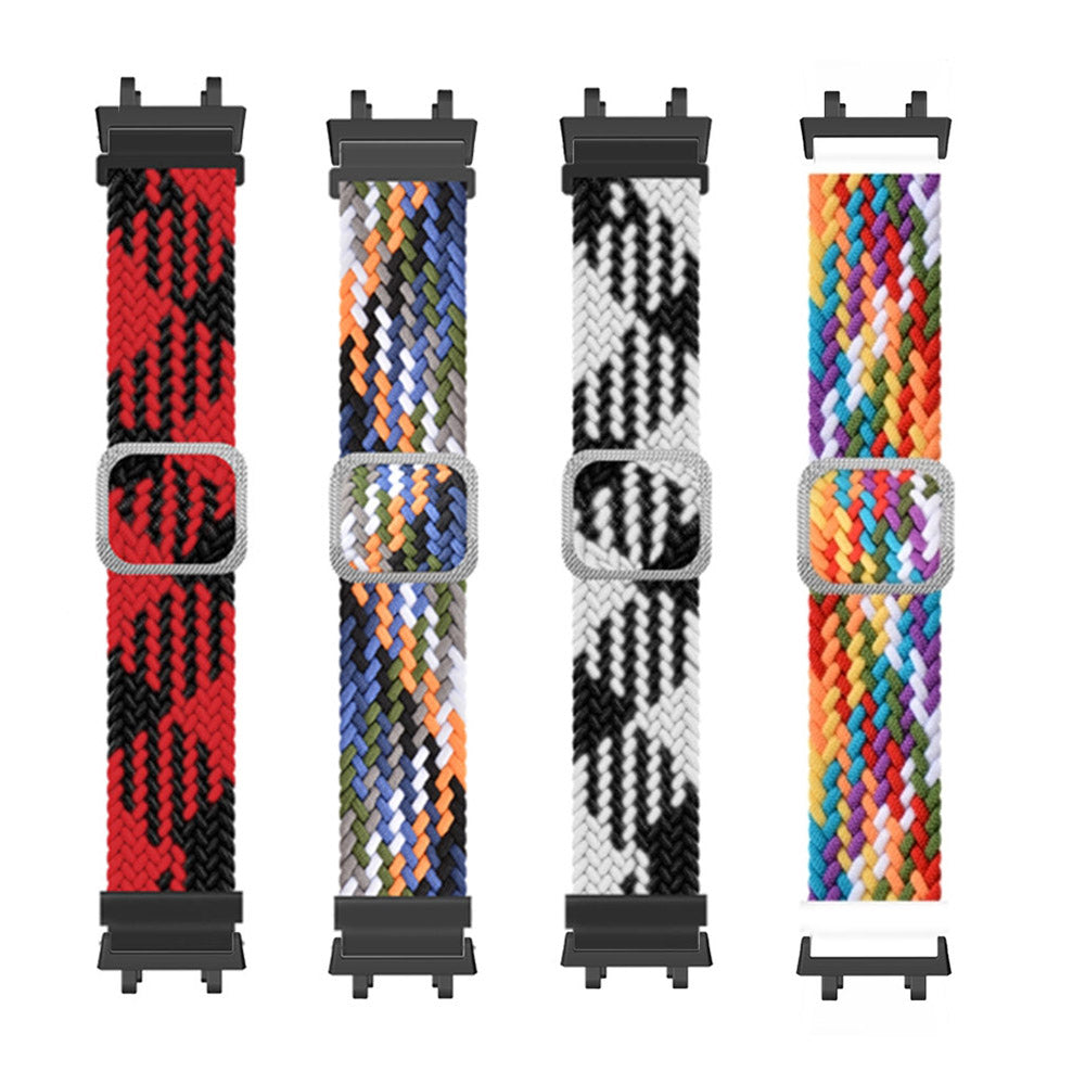 Watch Strap for Huami Amazfit T-Rex 2, Nylon Braided Adjustable Loop Wrist Band Replacement