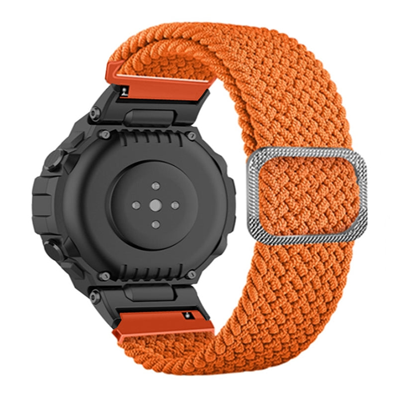 For Huami Amazfit T-Rex  /  T-Rex Pro  /  Ares Breathable Watch Strap Flexible Nylon Watch Band with Adjustable Buckle