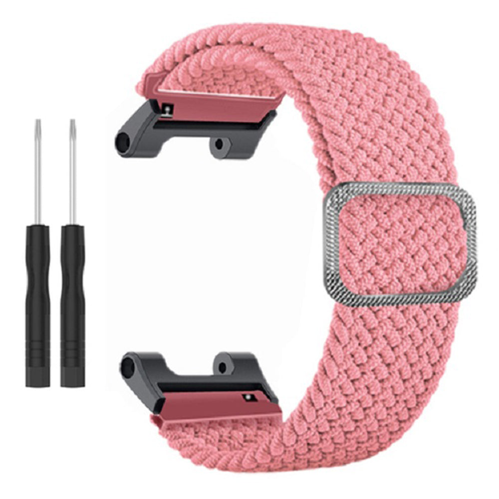 For Huami Amazfit T-Rex  /  T-Rex Pro  /  Ares Breathable Watch Strap Flexible Nylon Watch Band with Adjustable Buckle