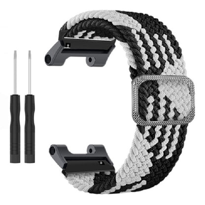 For Huami Amazfit T-Rex  /  T-Rex Pro  /  Ares Breathable Watch Strap Flexible Nylon Watch Band with Adjustable Buckle