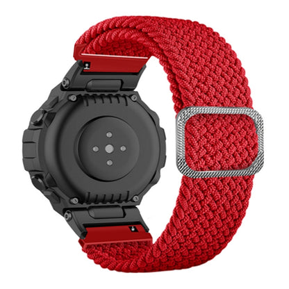 For Huami Amazfit T-Rex  /  T-Rex Pro  /  Ares Breathable Watch Strap Flexible Nylon Watch Band with Adjustable Buckle