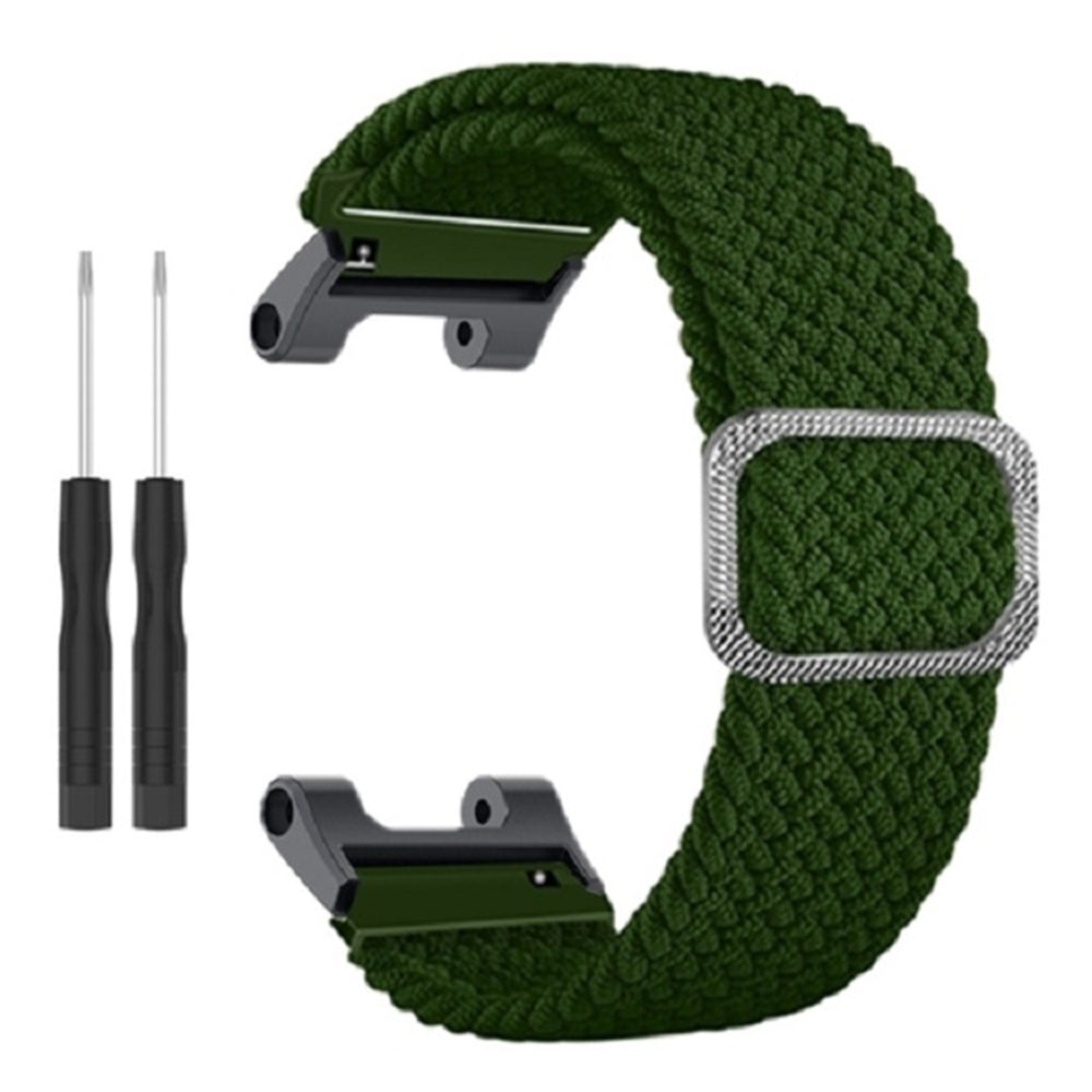 For Huami Amazfit T-Rex  /  T-Rex Pro  /  Ares Breathable Watch Strap Flexible Nylon Watch Band with Adjustable Buckle