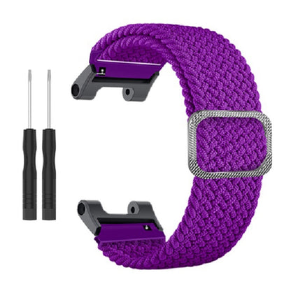 For Huami Amazfit T-Rex  /  T-Rex Pro  /  Ares Breathable Watch Strap Flexible Nylon Watch Band with Adjustable Buckle