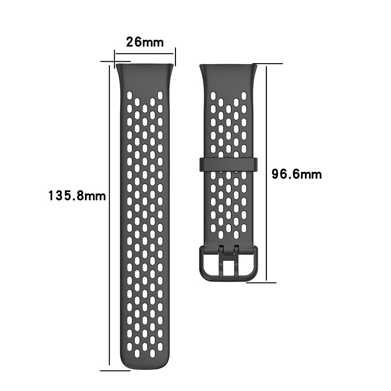 For Xiaomi Mi Band 7 Pro Soft Silicone Watch Strap Wear-resistant Breathable Replacement Band