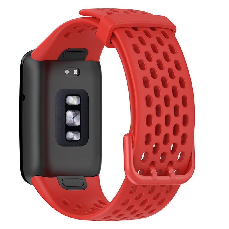 For Xiaomi Mi Band 7 Pro Soft Silicone Watch Strap Wear-resistant Breathable Replacement Band