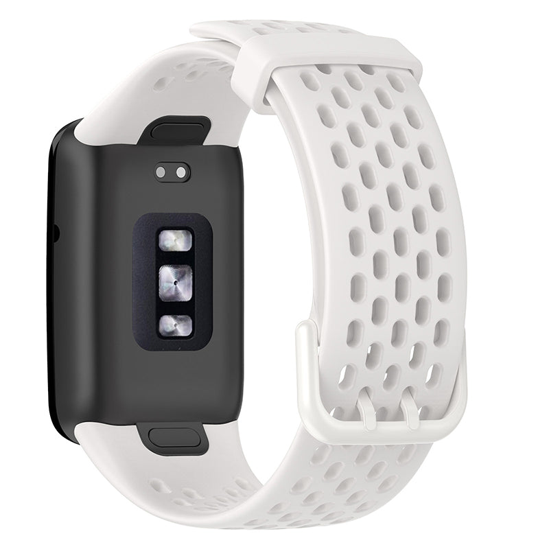 For Xiaomi Mi Band 7 Pro Soft Silicone Watch Strap Wear-resistant Breathable Replacement Band