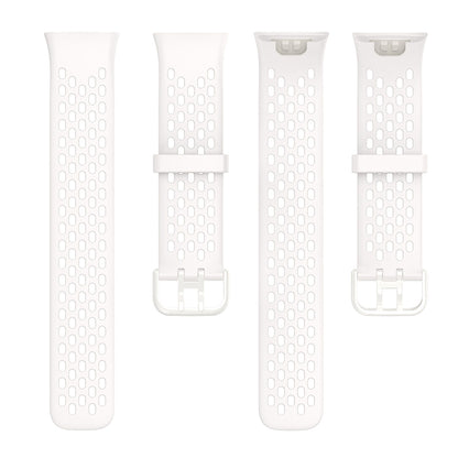 For Xiaomi Mi Band 7 Pro Soft Silicone Watch Strap Wear-resistant Breathable Replacement Band