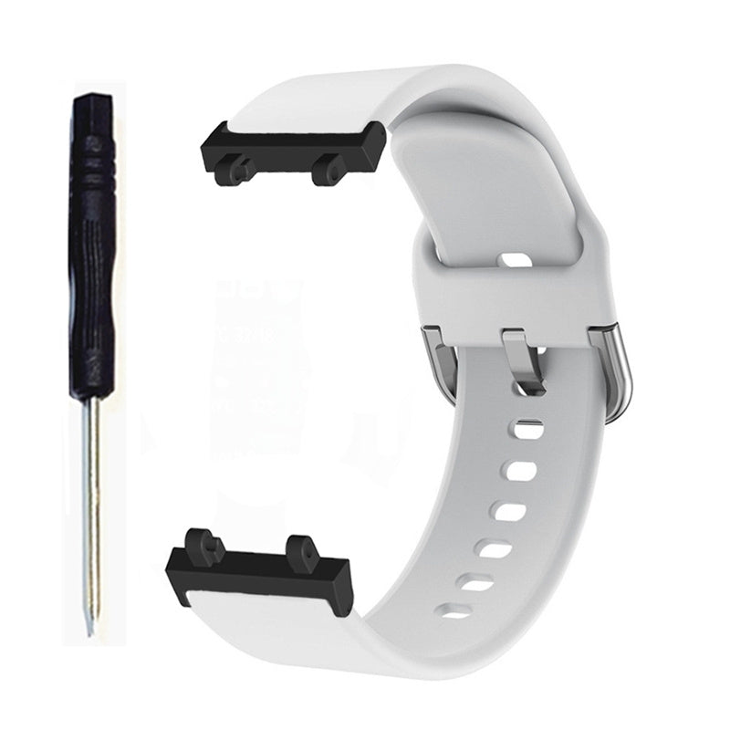 Flexible Silicone Watchband for Huami Amazfit T-Rex 2 Smart Watch Replacement Strap