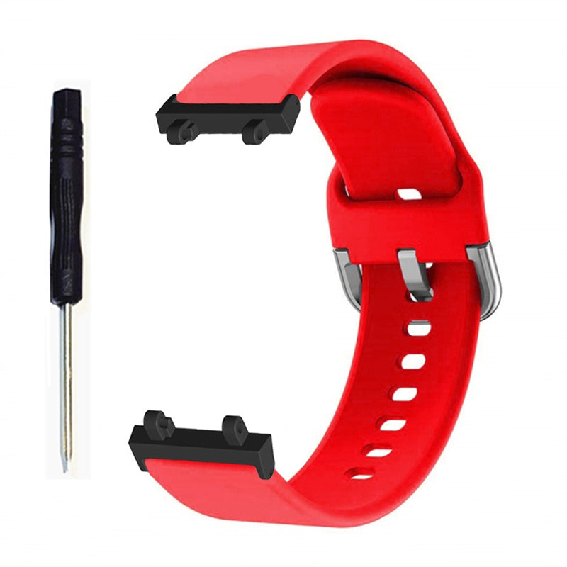 Flexible Silicone Watchband for Huami Amazfit T-Rex 2 Smart Watch Replacement Strap