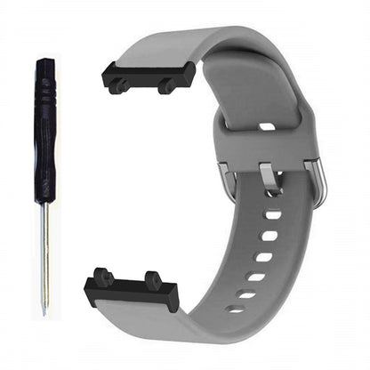 Flexible Silicone Watchband for Huami Amazfit T-Rex 2 Smart Watch Replacement Strap