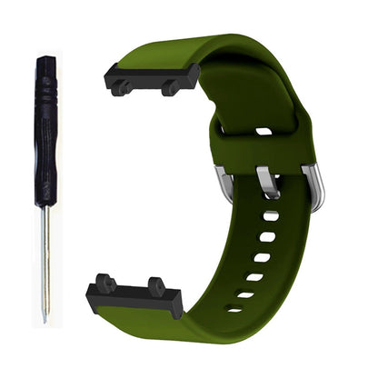 Flexible Silicone Watchband for Huami Amazfit T-Rex 2 Smart Watch Replacement Strap