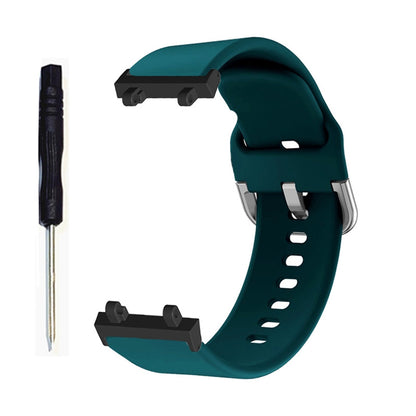 Flexible Silicone Watchband for Huami Amazfit T-Rex 2 Smart Watch Replacement Strap