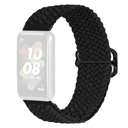 For Huawei Band 7 Braided Watch Band Replacement Wrist Strap with Adjustable Buckle