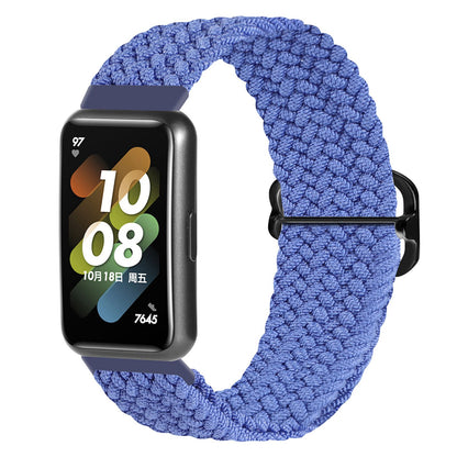 For Huawei Band 7 Braided Watch Band Replacement Wrist Strap with Adjustable Buckle