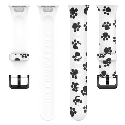 For Xiaomi Mi Band 7 Pro Sport Band Soft Silicone Pattern Printing Replacement Wristband, Standard Size