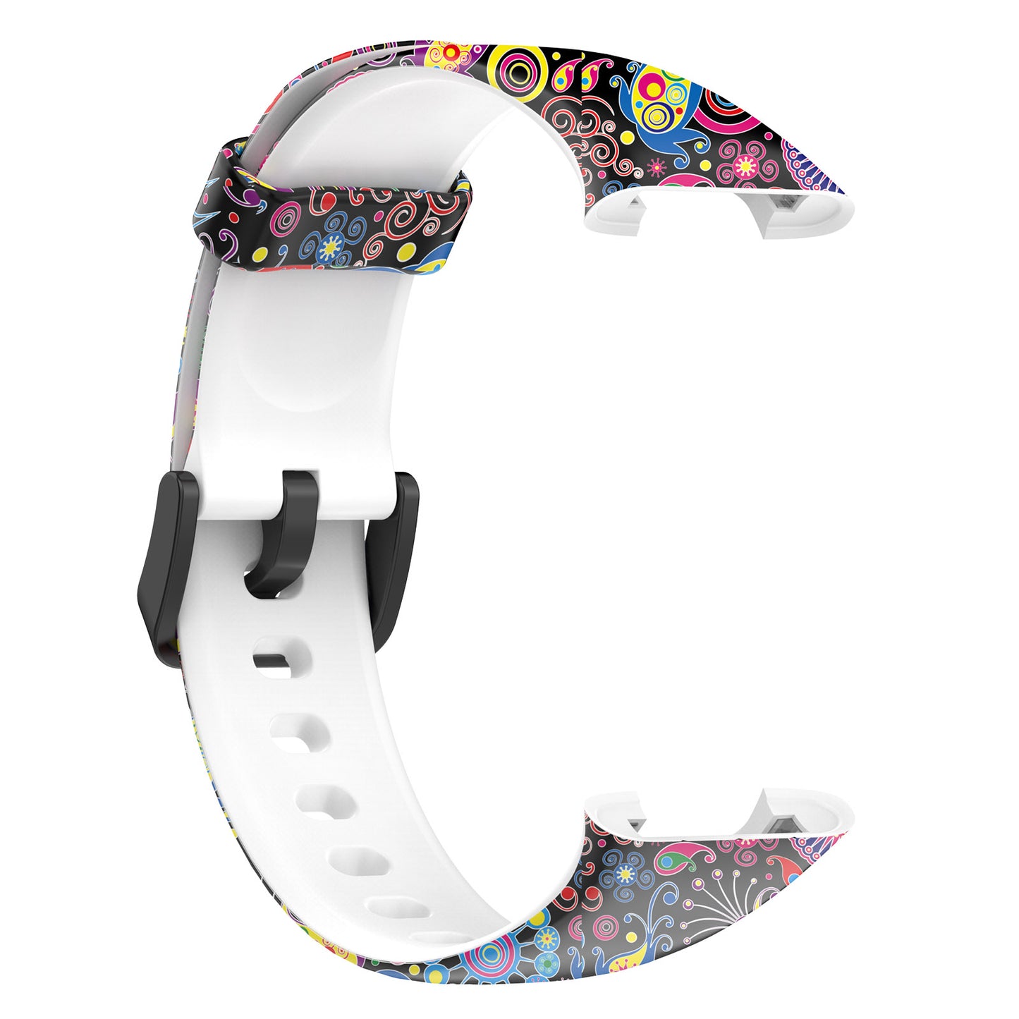 For Xiaomi Mi Band 7 Pro Sport Band Soft Silicone Pattern Printing Replacement Wristband, Standard Size