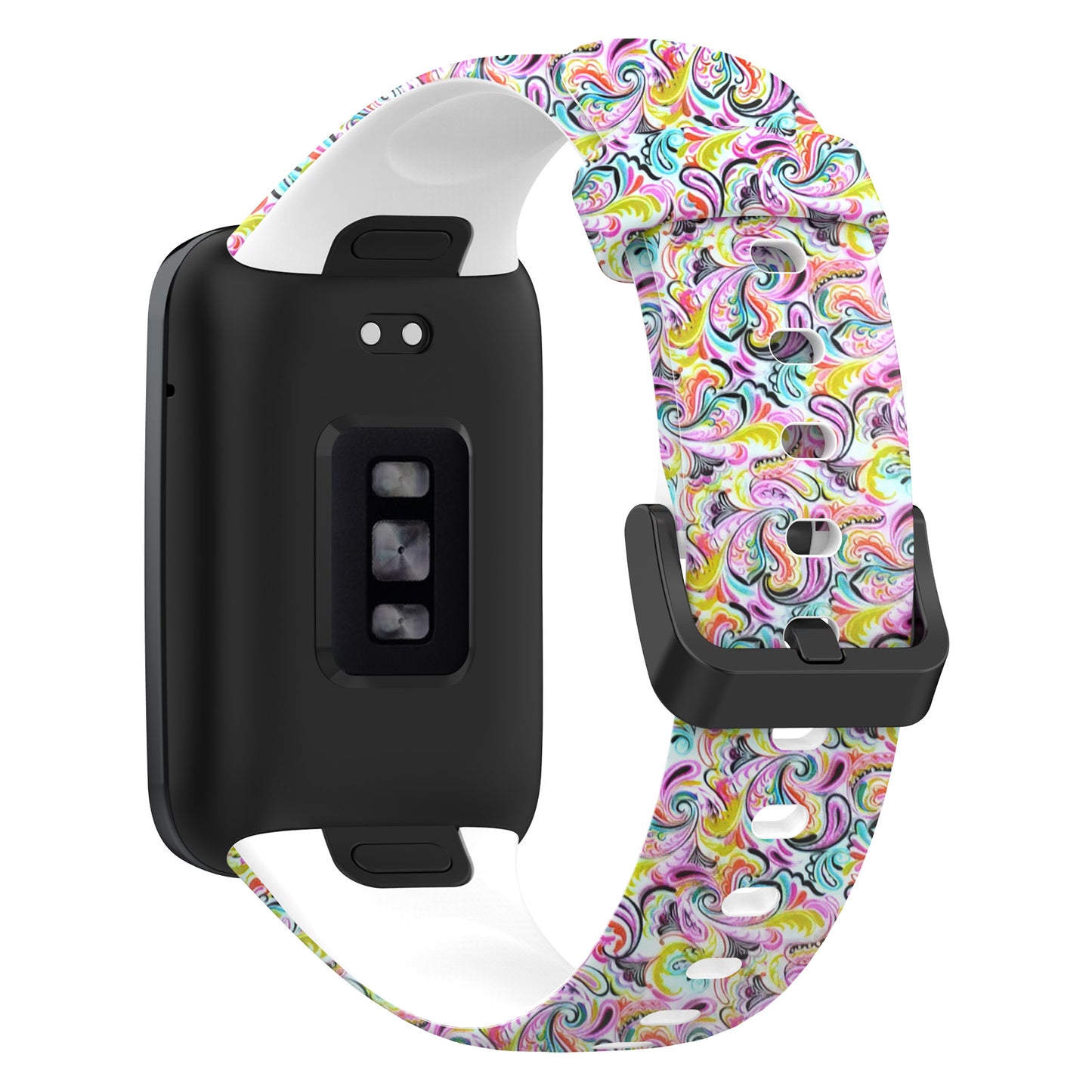 For Xiaomi Mi Band 7 Pro Sport Band Soft Silicone Pattern Printing Replacement Wristband, Standard Size