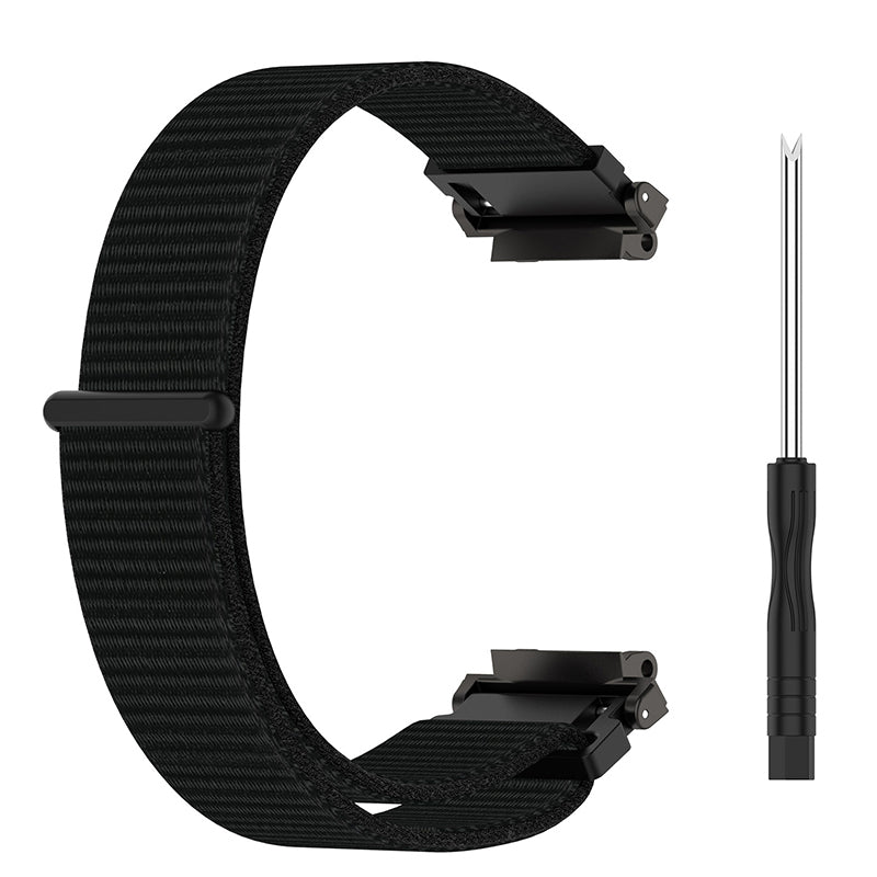 For Huami Amazfit T-Rex 2 Loop Sport Watch Strap Nylon Breathable Replacement Fastening Watchband, Standard Size