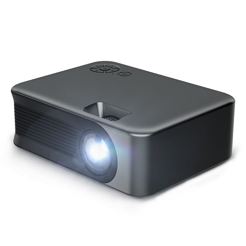 AUN MINI A30C 480P Rechargeable Portable Projector 2.4G / 5G WiFi Airplay Miracast Home Theater LED Video Projector