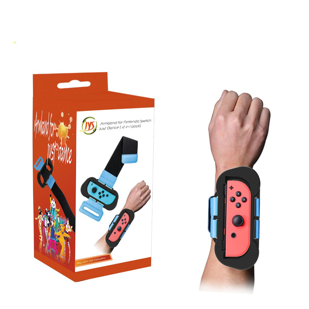 One Pair JYS-NS163 Adjustable Wrist Bands for Nintendo Switch Joy-Cons Just Dance 2019