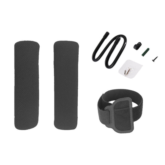 JYS Ring Fit Adventure Suit Elastic Leg Strap + Two Ring Grips + Hook for Nintend Switch Joy-con