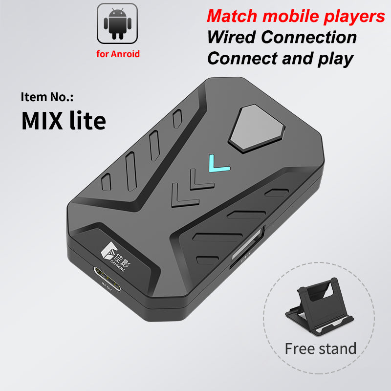 GAMWING MIX Lite Mobile Gaming Keyboard and Mouse Converter Wired Connection