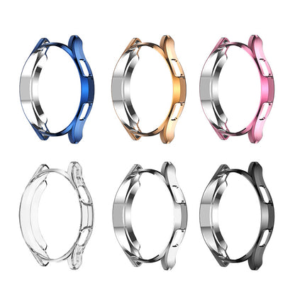 Clear TPU Full Wrapped Shockproof Watch Protective Frame Case Cover for Samsung Galaxy Watch4 44mm