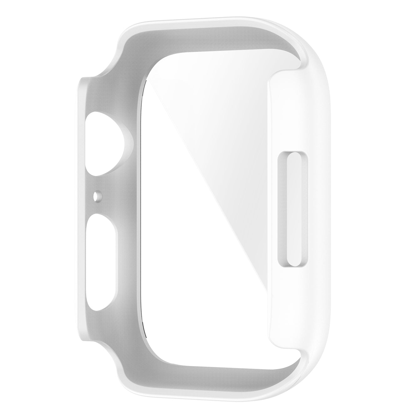 2 in 1 Full Protection Scratch Resistant Hard PC Case with Tempered Glass Screen Cover for Apple Watch Series 7 45mm / Series 8 45mm