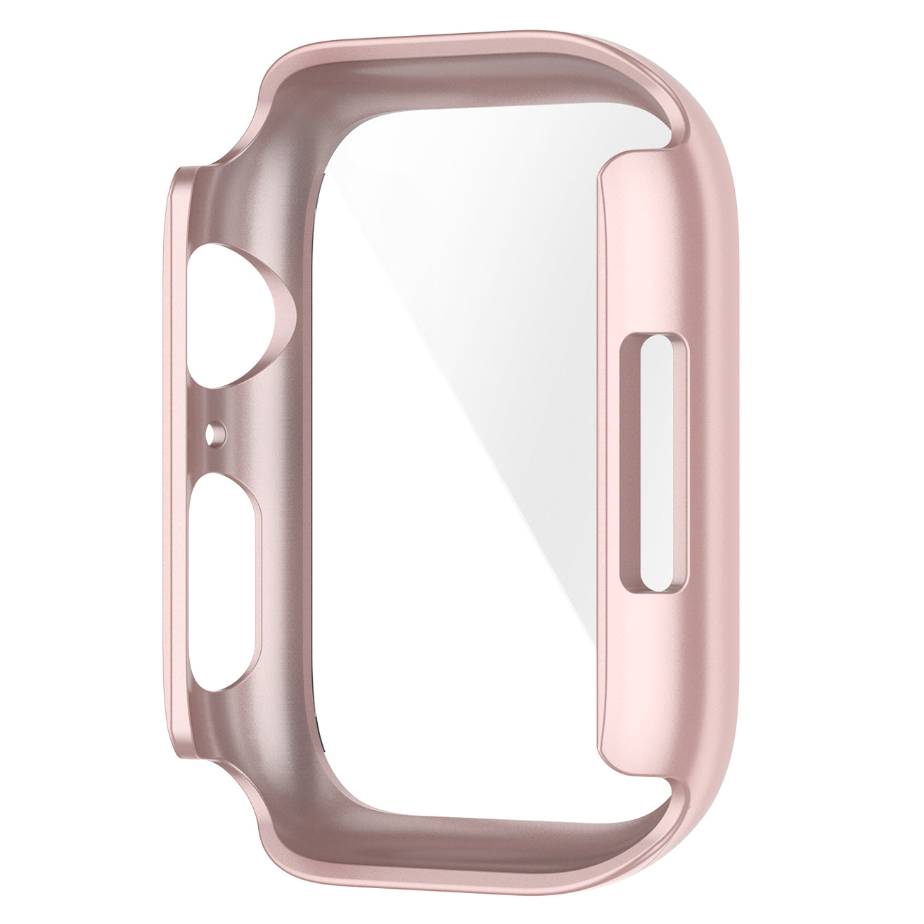 2 in 1 Full Protection Scratch Resistant Hard PC Case with Tempered Glass Screen Cover for Apple Watch Series 7 45mm / Series 8 45mm