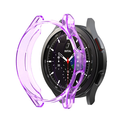 Anti-Scratch Transparent TPU Protective Case Cover for Samsung Galaxy Watch4 Classic 46mm