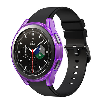 Anti-Scratch Transparent TPU Protective Case Cover for Samsung Galaxy Watch4 Classic 46mm