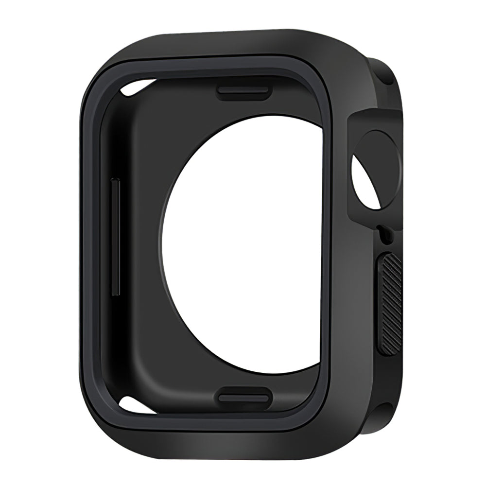 Soft Silicone Dual Color Smart Watch Protective Case Cover Frame for Apple Apple Watch Series 7 45mm / Series 8 45mm