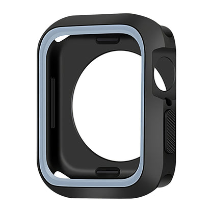 Soft Silicone Dual Color Smart Watch Protective Case Cover Frame for Apple Apple Watch Series 7 45mm / Series 8 45mm