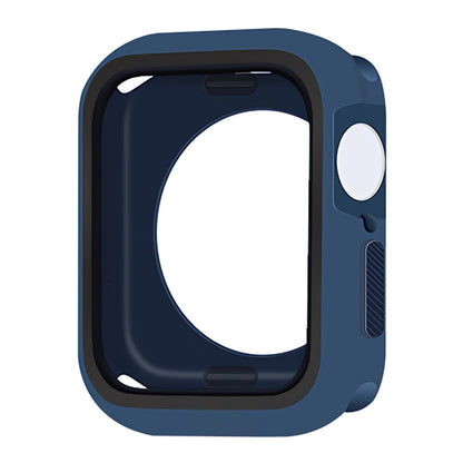 Soft Silicone Dual Color Smart Watch Protective Case Cover Frame for Apple Apple Watch Series 7 45mm / Series 8 45mm