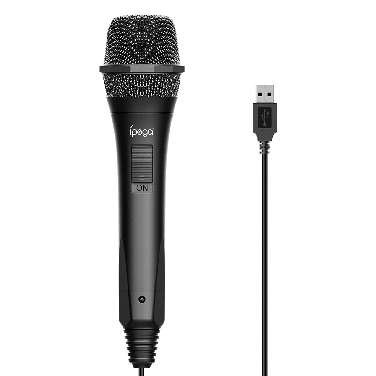 IPEGA PG-9209 USB 2.0 Karaoke Mic Handheld Wired Microphone for PS4/Wii U/Nintendo Switch