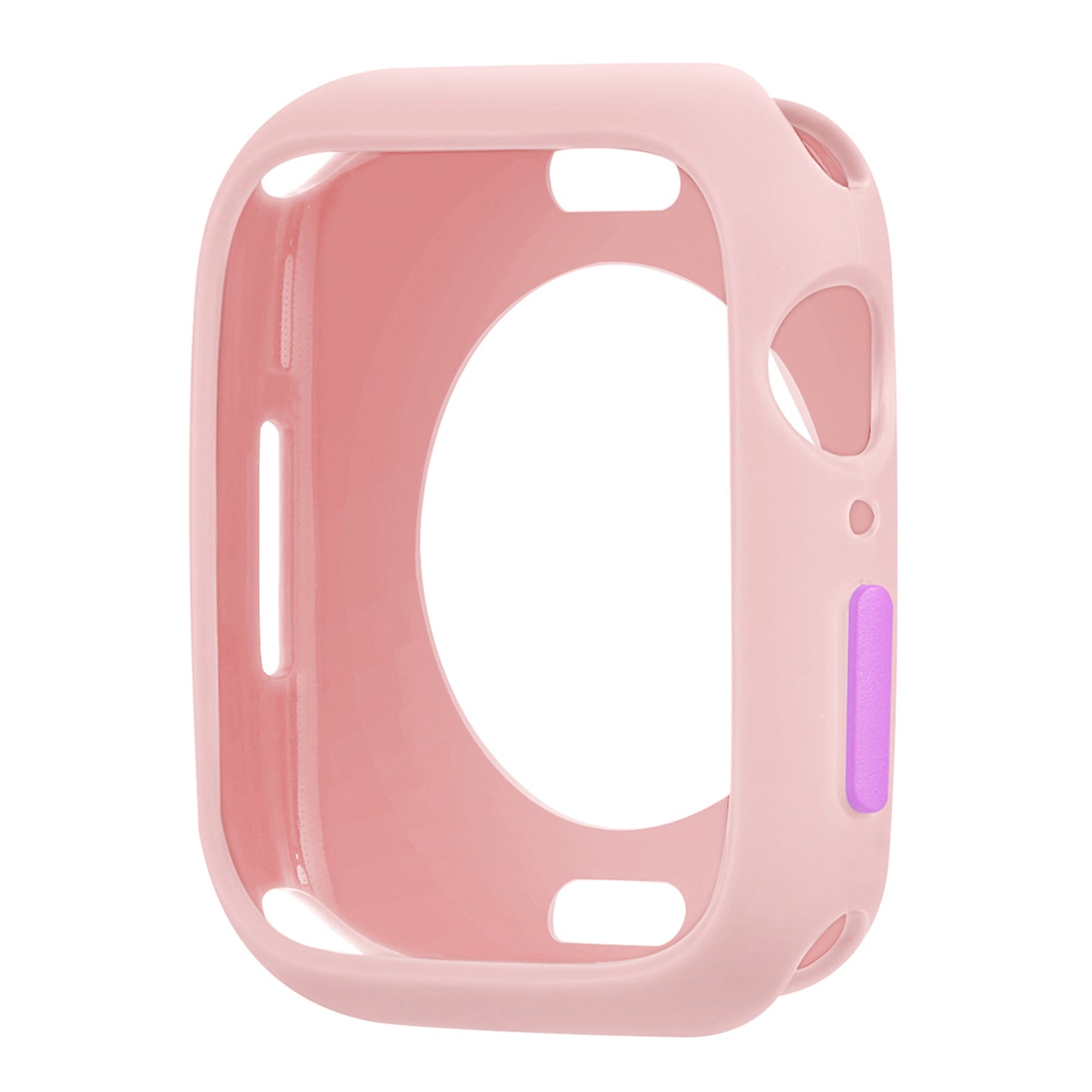 Candy Color Button Covered Soft TPU Protective Watch Case for Apple Watch Series 7 / 8 41mm