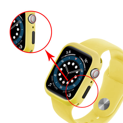 Candy Color Button Covered Soft TPU Protective Watch Case for Apple Watch Series 7 / 8 41mm