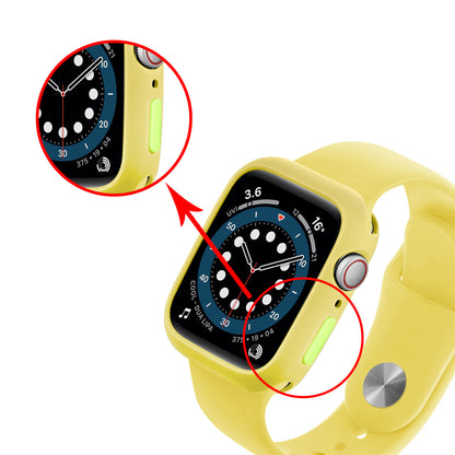 Candy Color Button Covered Soft TPU Protective Watch Case for Apple Watch Series 7 / 8 41mm