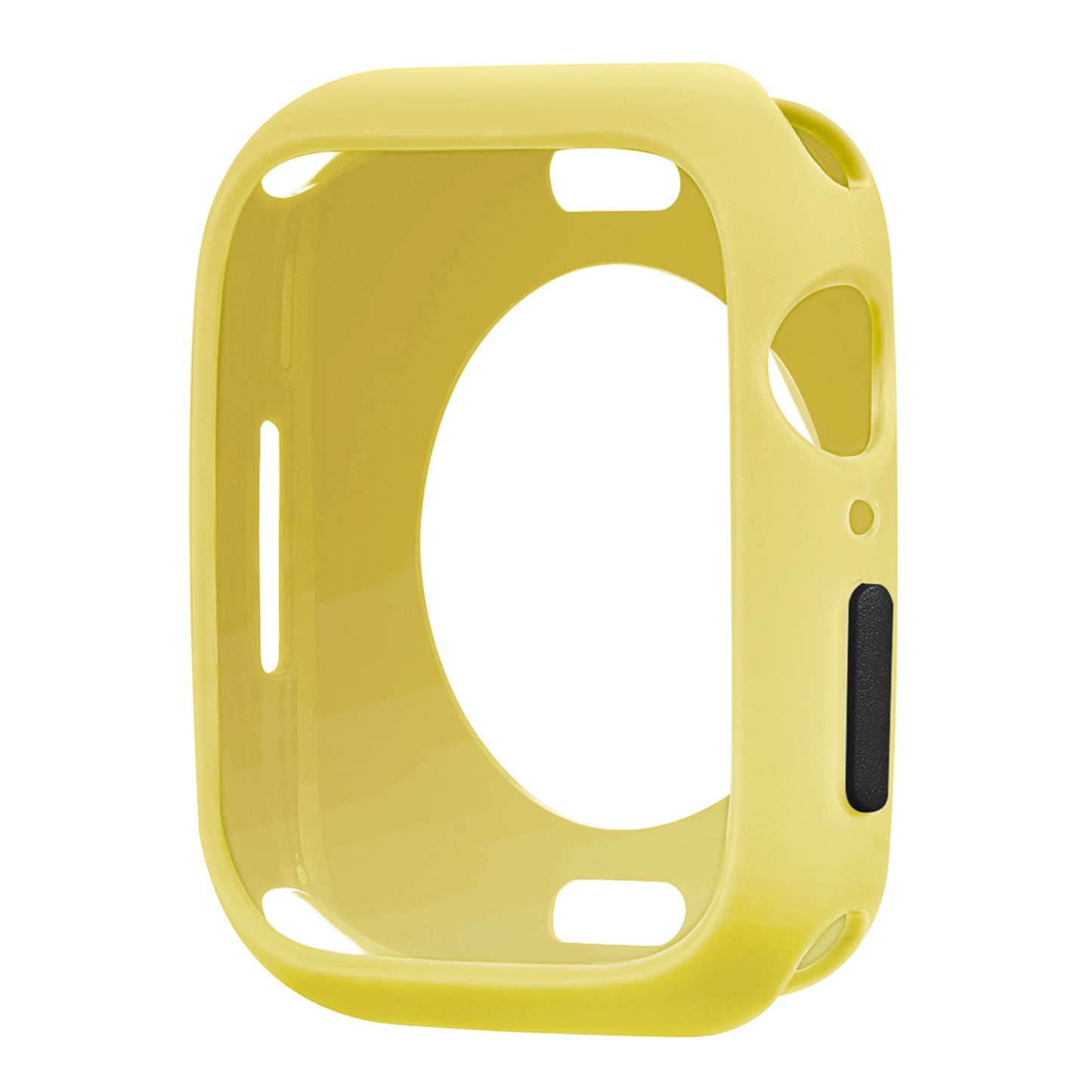 Candy Color Soft TPU Smart Watch Protective Case Shell with Enclosed Button Cover for Apple Watch Series 7 45mm / Series 8 45mm