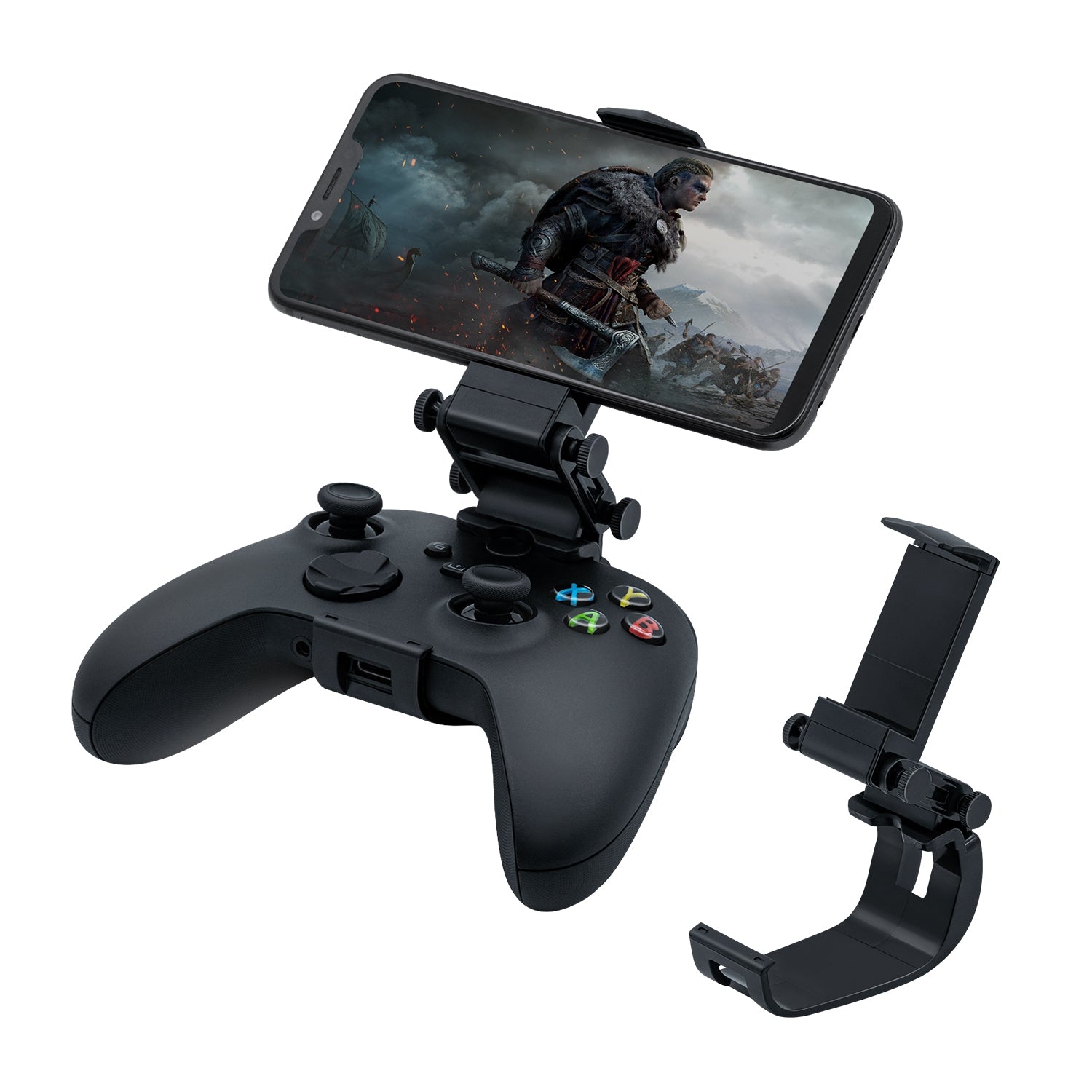 IPEGA PG-XBS005 Adjustable Gamepad Phone Holder Clip Bracket for Xbox Series S/Series X/Xbox One/Elite 2 Game Controller