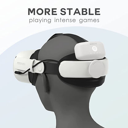 BOBOVR M1 Pro Head Strap for Oculus Quest 2 Quick Release Headband Comfortable Protective Gear