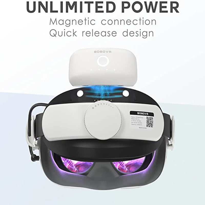 BOBOVR M1 Pro Head Strap for Oculus Quest 2 Quick Release Headband Comfortable Protective Gear