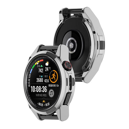 For Huawei Watch GT Runner Electroplated TPU Watch Protective Half Cover Case