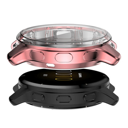 For Garmin Venu2 Plus Full Coverage 43mm TPU Smart Watch Protective Frame Case