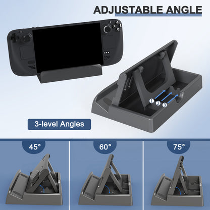 JYS SD-002 For Steam Deck/Nintendo Switch Adjustable Desktop Stand Heat Dissipation Base Bracket