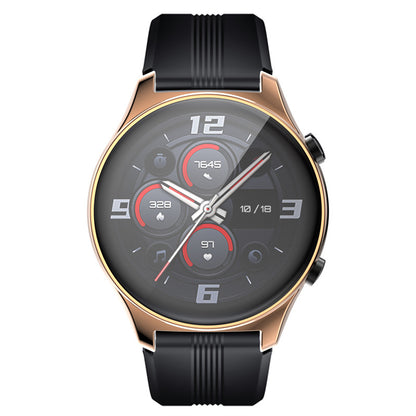 For Honor Watch GS3 Electroplating TPU Watch Protective Frame Full Coverage Anti-drop Case