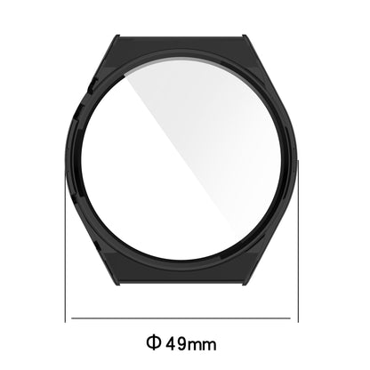 For Huawei Watch GT 3 Pro 46mm Anti-drop Hard PC Watch Case Cover with Tempered Glass Screen Protector