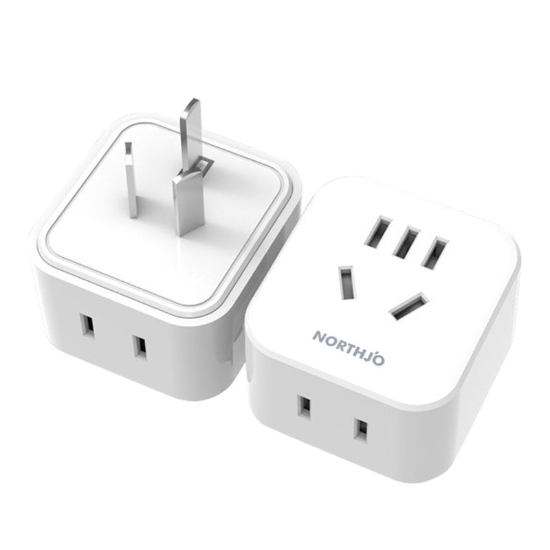 NORTHJO Portable AU to US/Japanese/AU Plug Adapter Travel Converter Socket