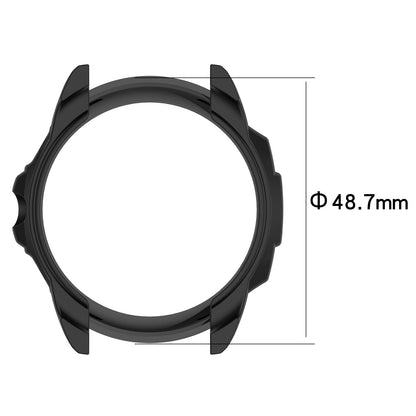 For Fossil Gen 6 Well-protected Flexible TPU Hollow-out Watch Case Protective Cover 44mm