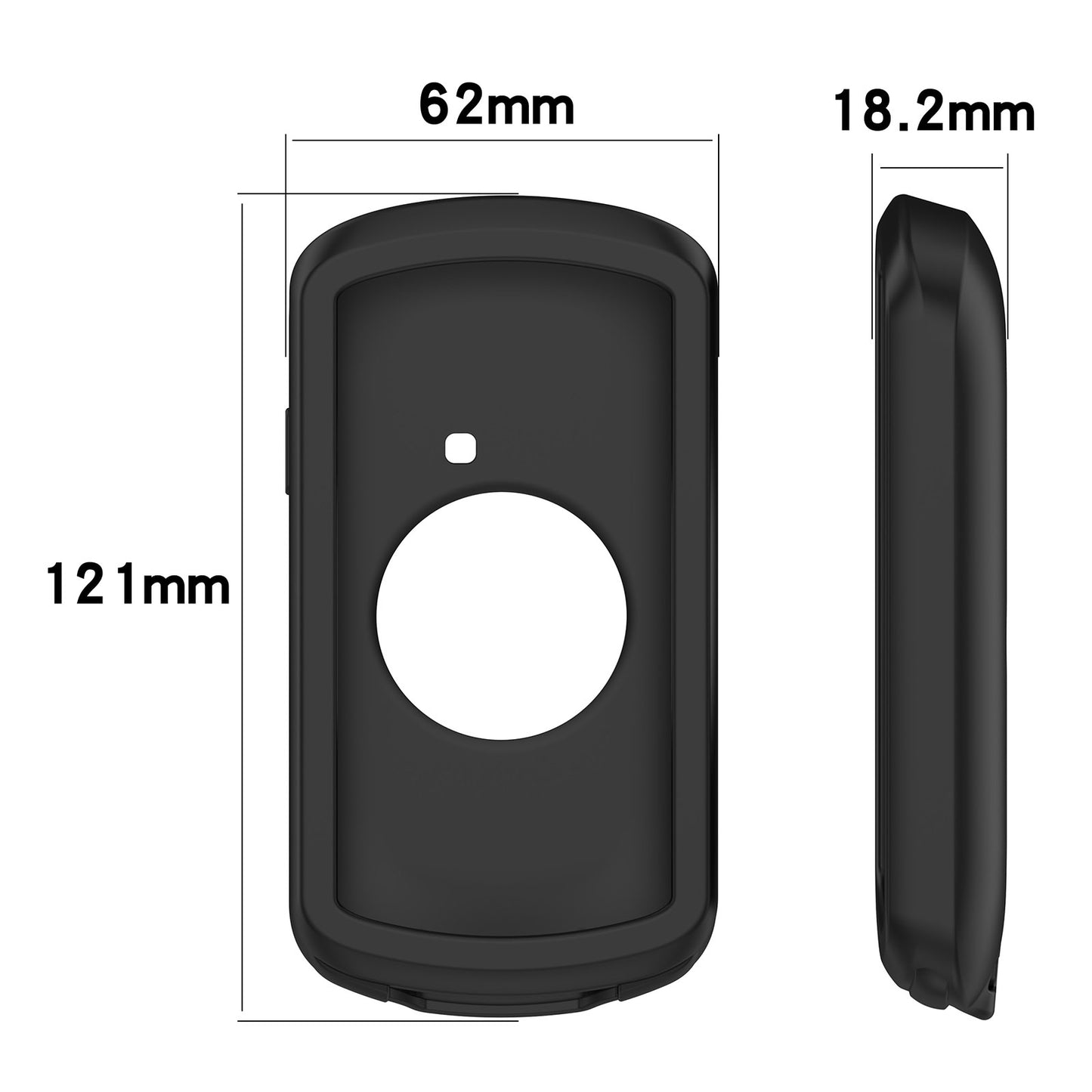 For Garmin Edge 1040 Scratch Resistant Soft Silicone Case Bike GPS Computer Protective Cover